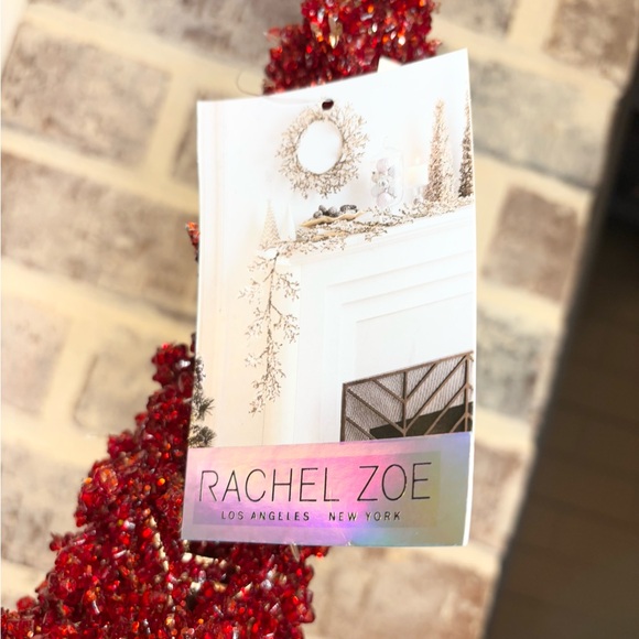 Rachel Zoe Stunning Cluster Crystal Glass Red Holiday Christmas Tree 18.5" - Picture 4 of 4